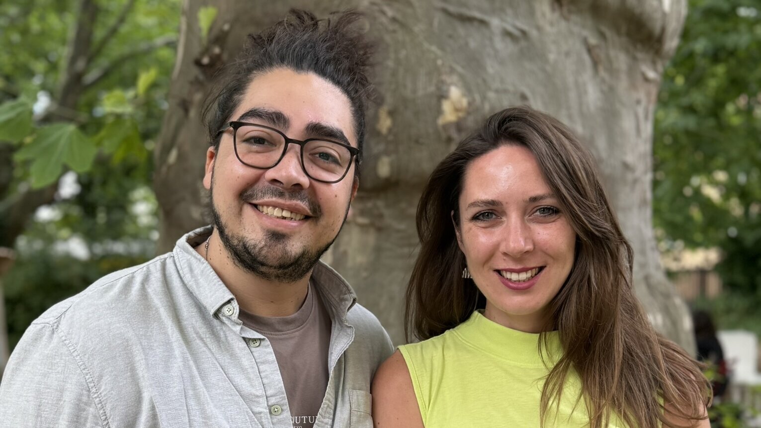 Portrait von Lisa Scheddin und Aldo Stephan