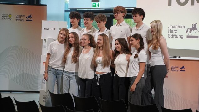 Pitch Schulteam Traddiction beim YES!-Finale