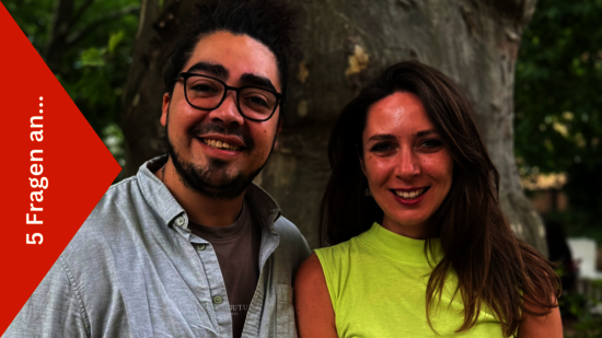 Porträt Aldo Normann und Lisa Scheddin