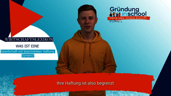 Avatar Adam erklärt den Begriff GmbH