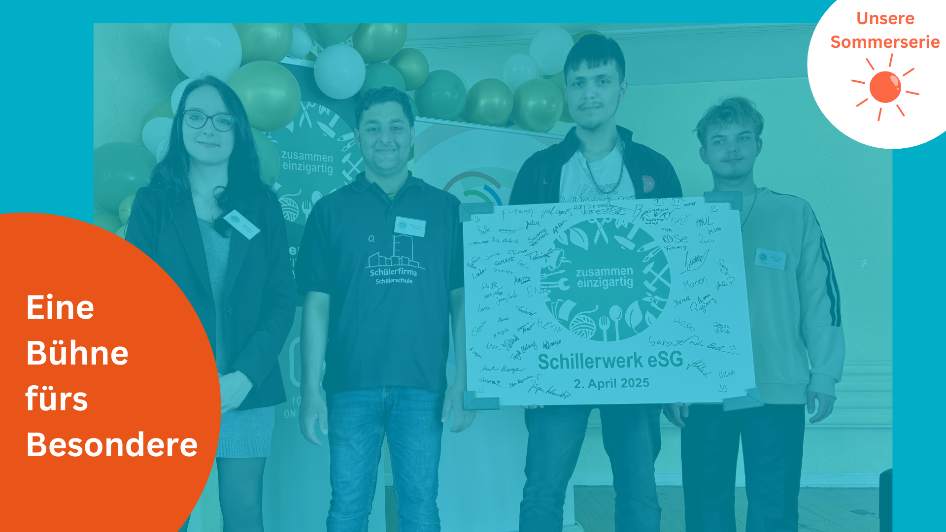 Bebilderung für Serie "Eine Bühne fürs Besondere": die Schillerwerk eSG aus Oberhausen
