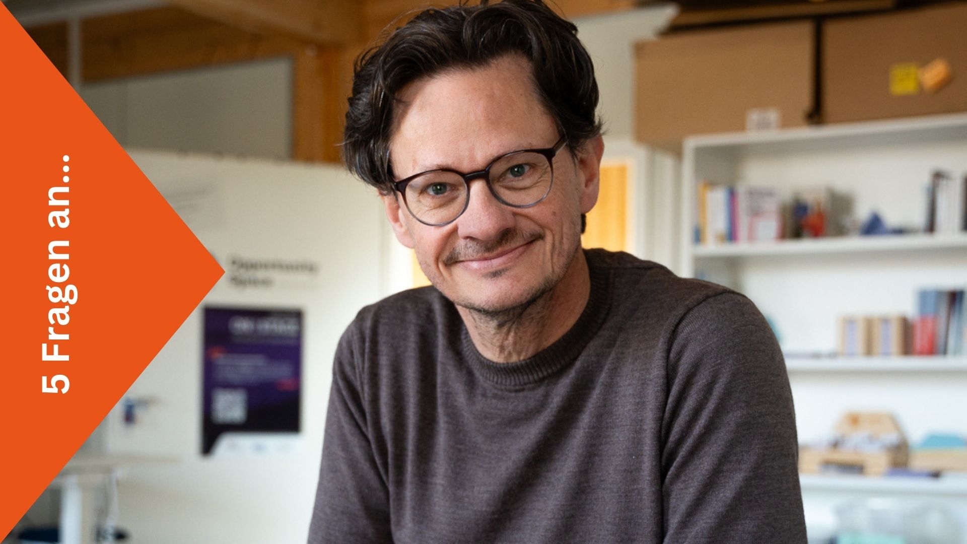 Studiengangsleiter Gründung Innovation Entwicklung:  Professor Volker Looks, Hochschule Flensburg