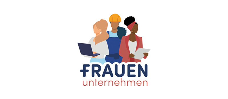Logo Initiative „FRAUEN unternehmen“